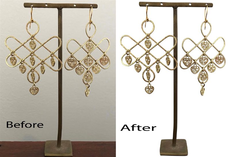 jewelry product photo editing service