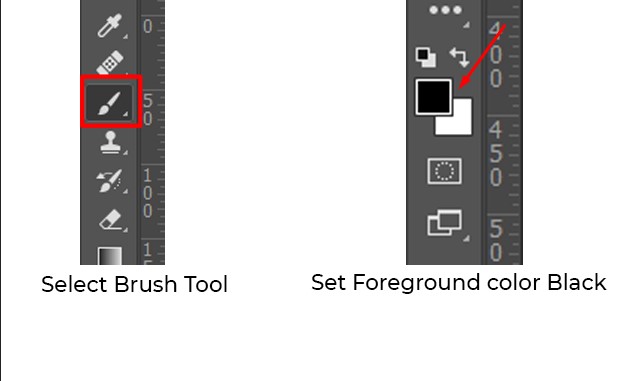 select brush tool